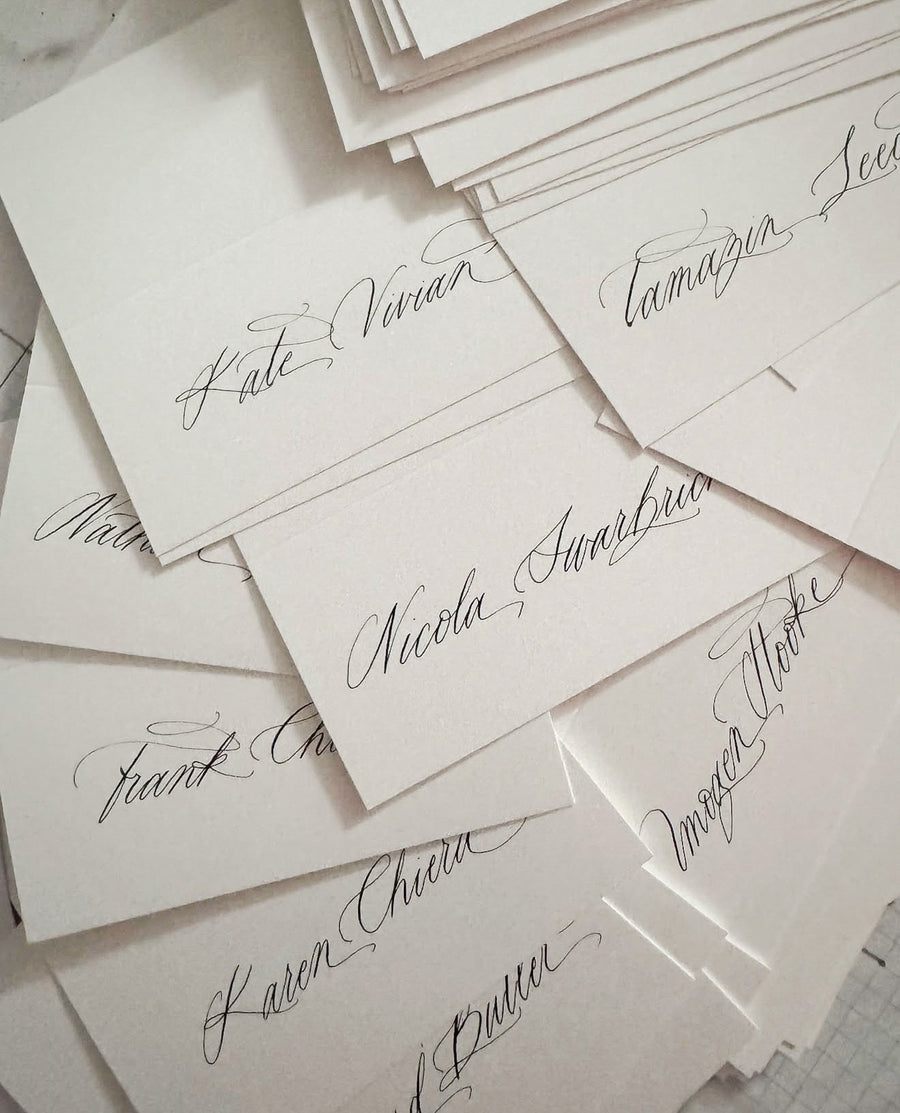 Luxury calligraphy