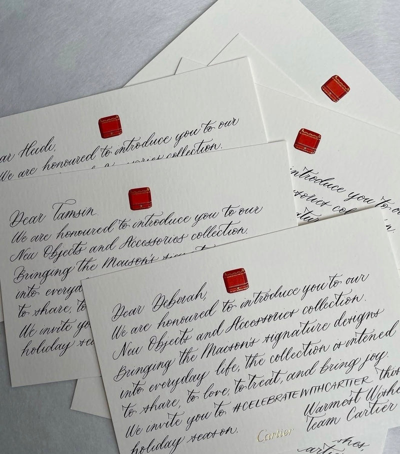 Luxury Client Calligraphy