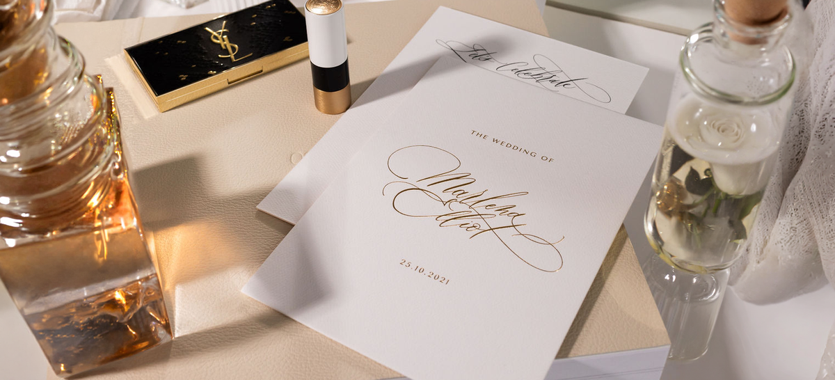 Calligraphy Names & Custom Wedding Monograms
