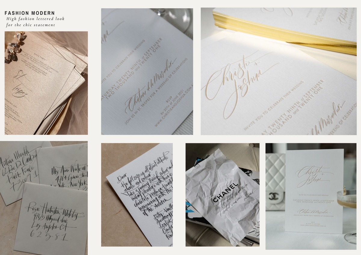 Fashion Modern calligraphy name design style examples